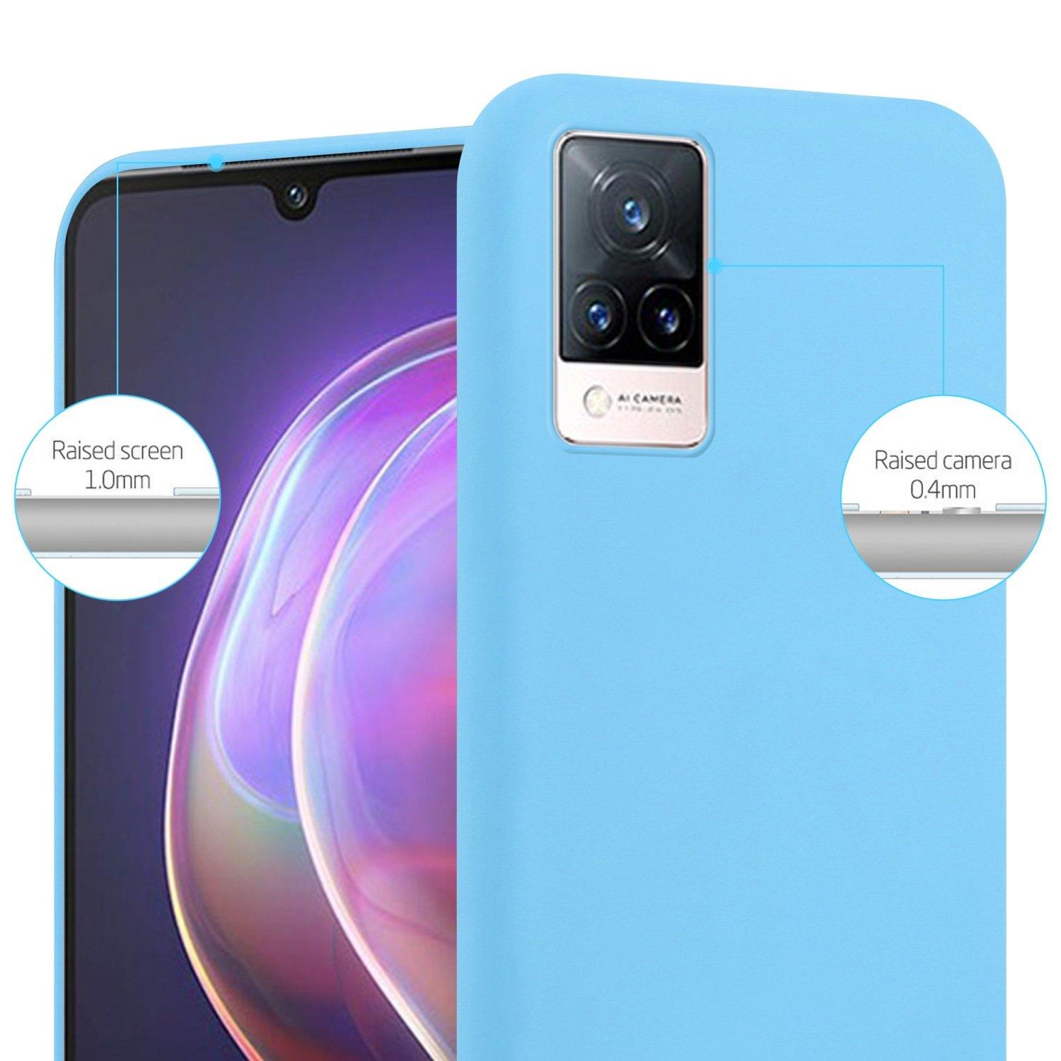 Cadorabo  Housse compatible avec Vivo V21 4G / 5G - Coque de protection en silicone TPU flexible 