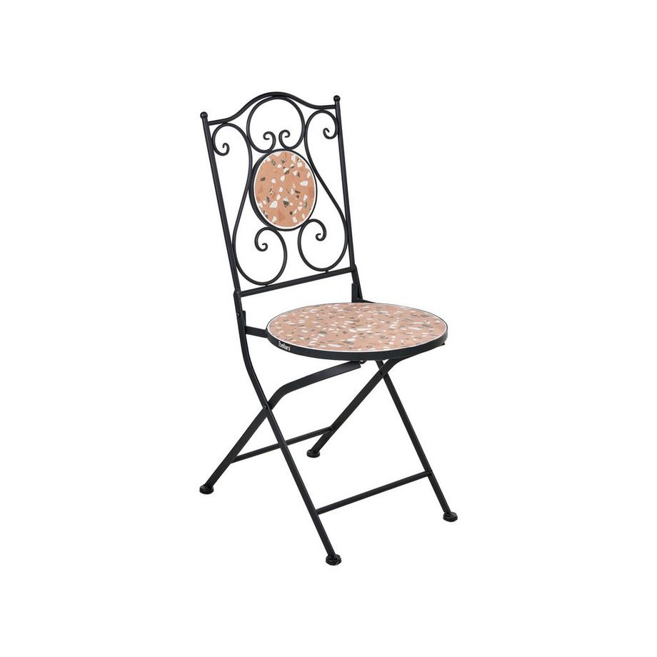 Beliani Ensemble pour bistro en Métal Méditerranéen ADRANO  