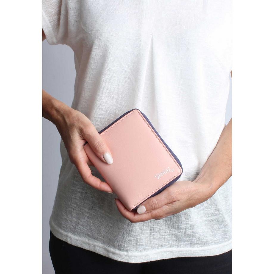 VARGU Lyne 1-A Portafoglio in Vera Pelle  