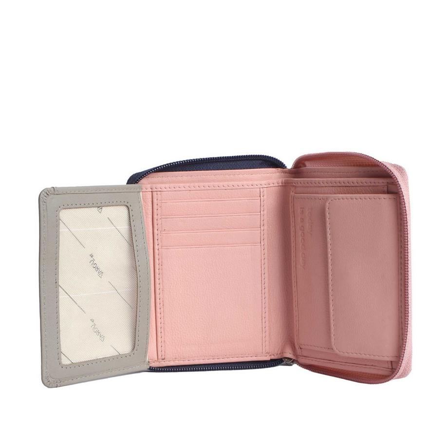 VARGU Lyne 1-A Portafoglio in Vera Pelle  