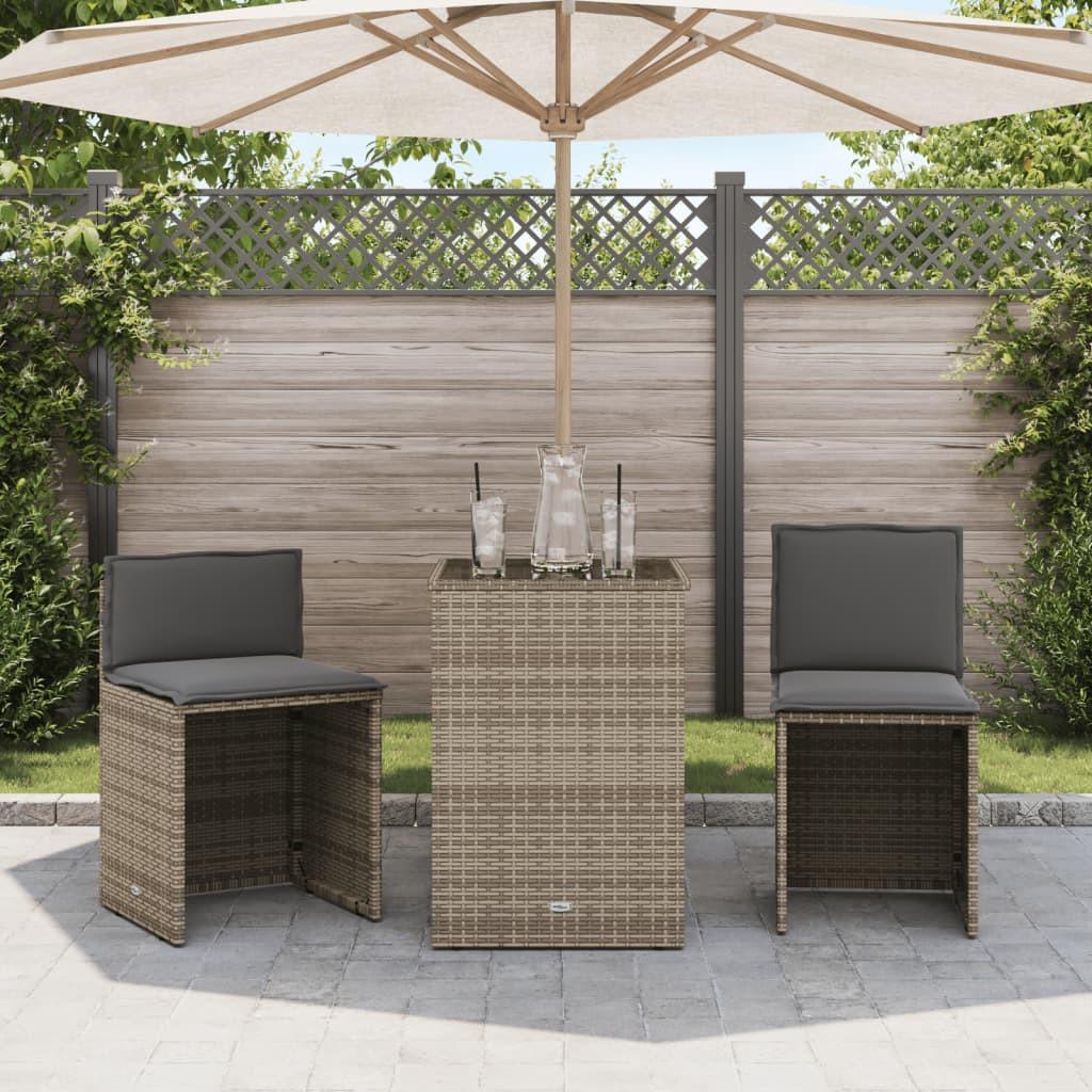 VidaXL Bistro set poly-rattan  