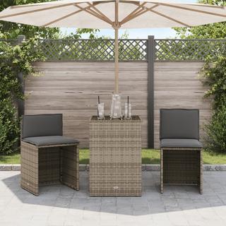 VidaXL Bistro set poly-rattan  