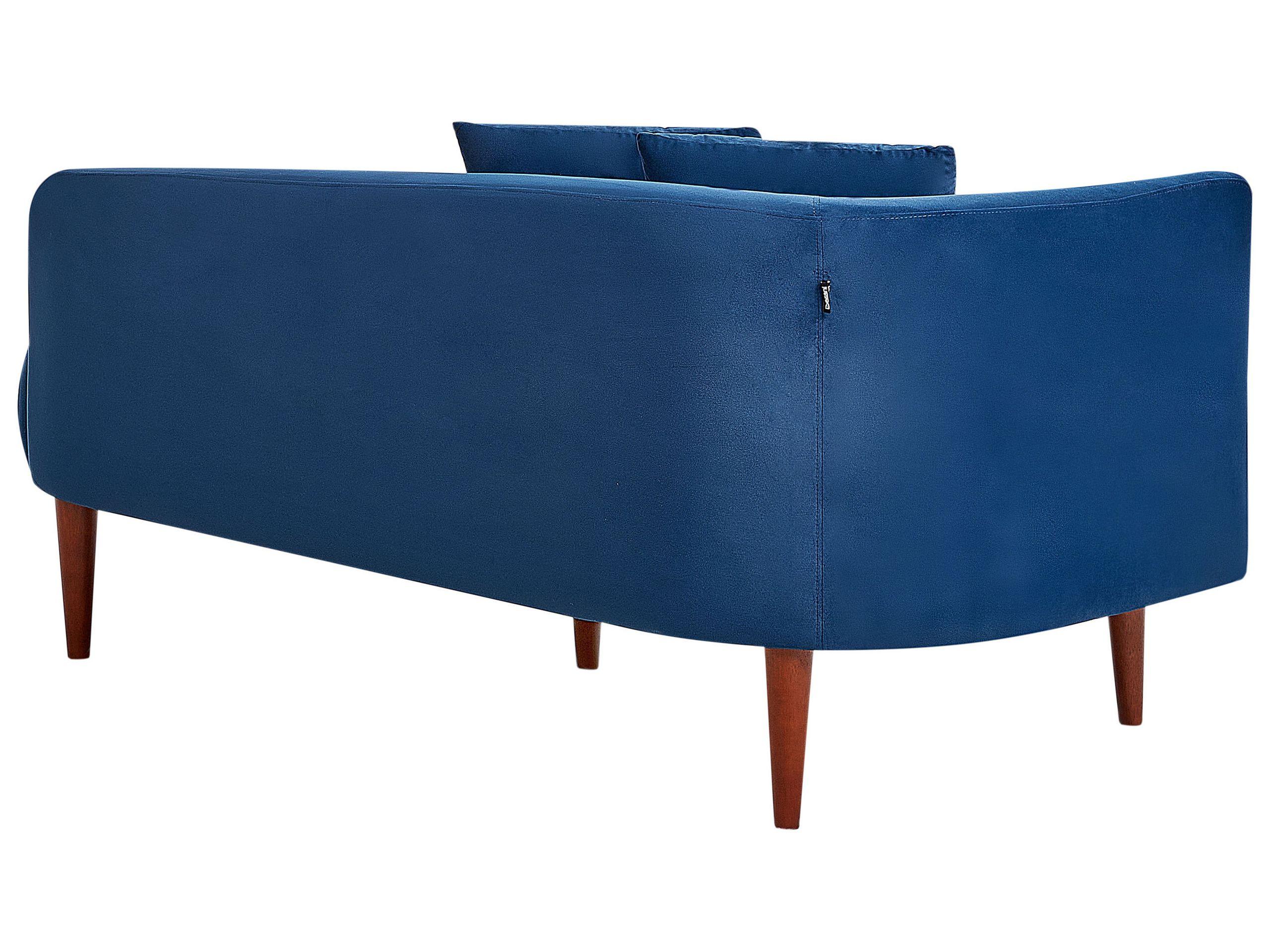 Beliani Chaise longue en Velours Moderne CHAUMONT  