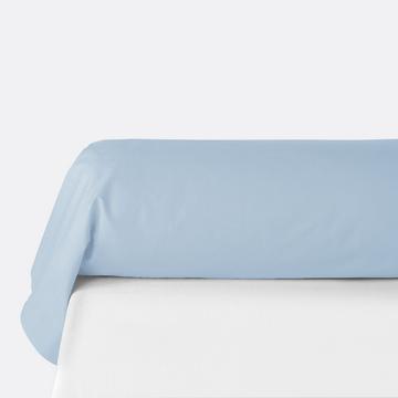 Taie de traversin unie en polycoton