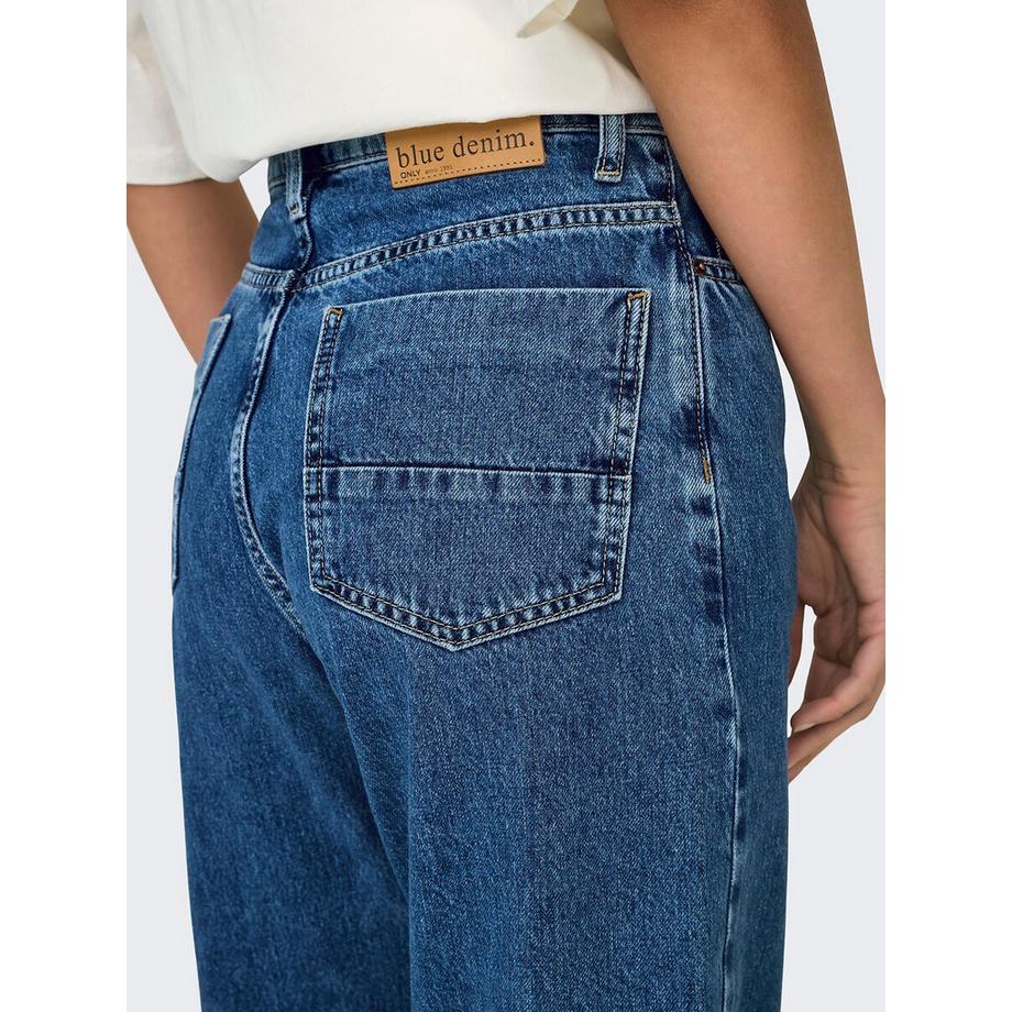 ONLY High Waist Wide Leg Jeans  
