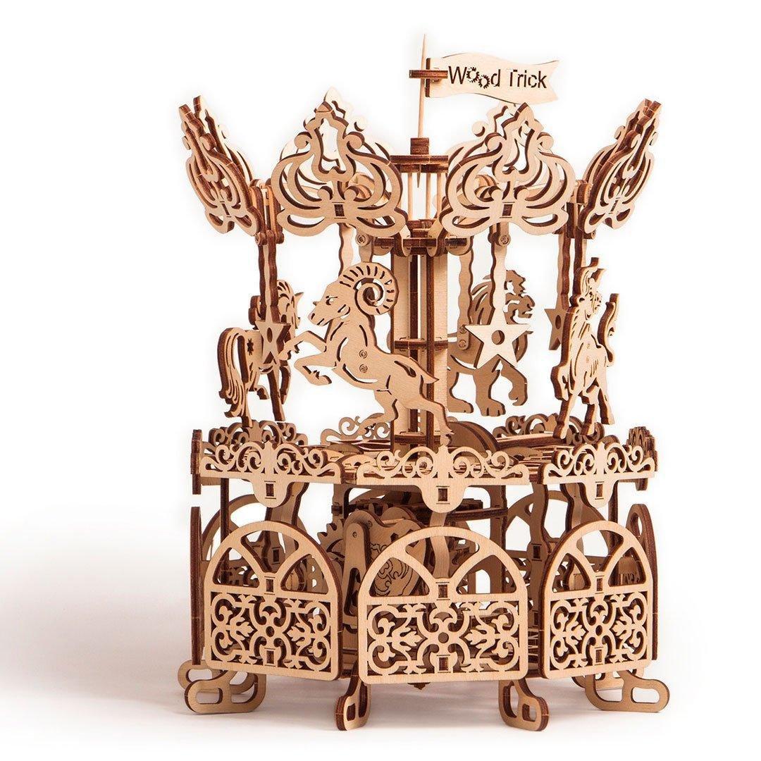 Wood Trick  Karussell - 3D Holzbausatz 