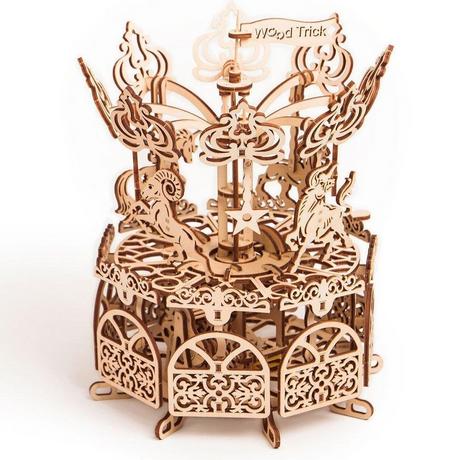 Wood Trick  Karussell - 3D Holzbausatz 
