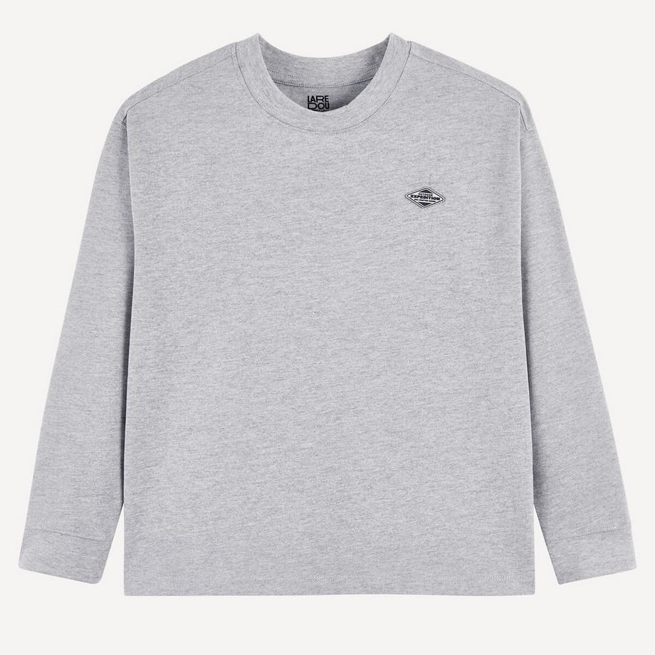 T-shirt imprimé manches longues