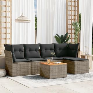 VidaXL Garten sofagarnitur poly-rattan  