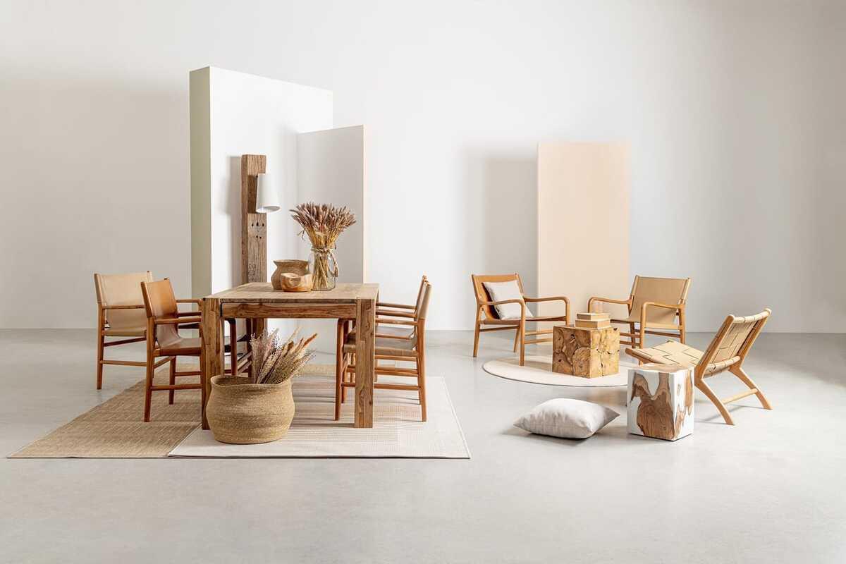 mutoni Tavolino Melty bianco 30x30x40  