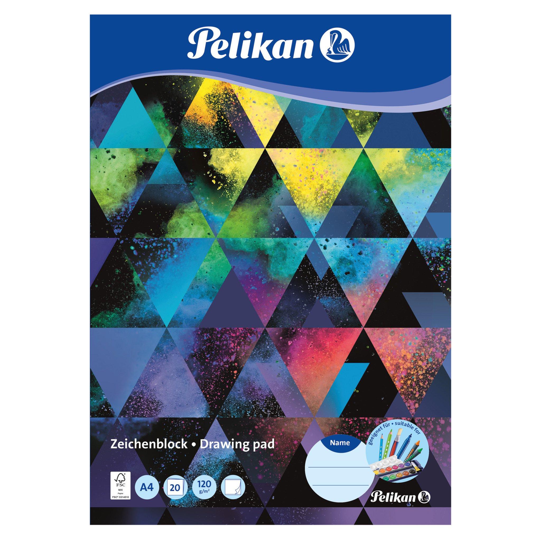 Pelikan  Pelikan 236782 carta da disegno Blocco di carta da disegno 20 fogli 