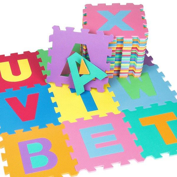 Tectake  Tappeto puzzle da 86 pezzi 