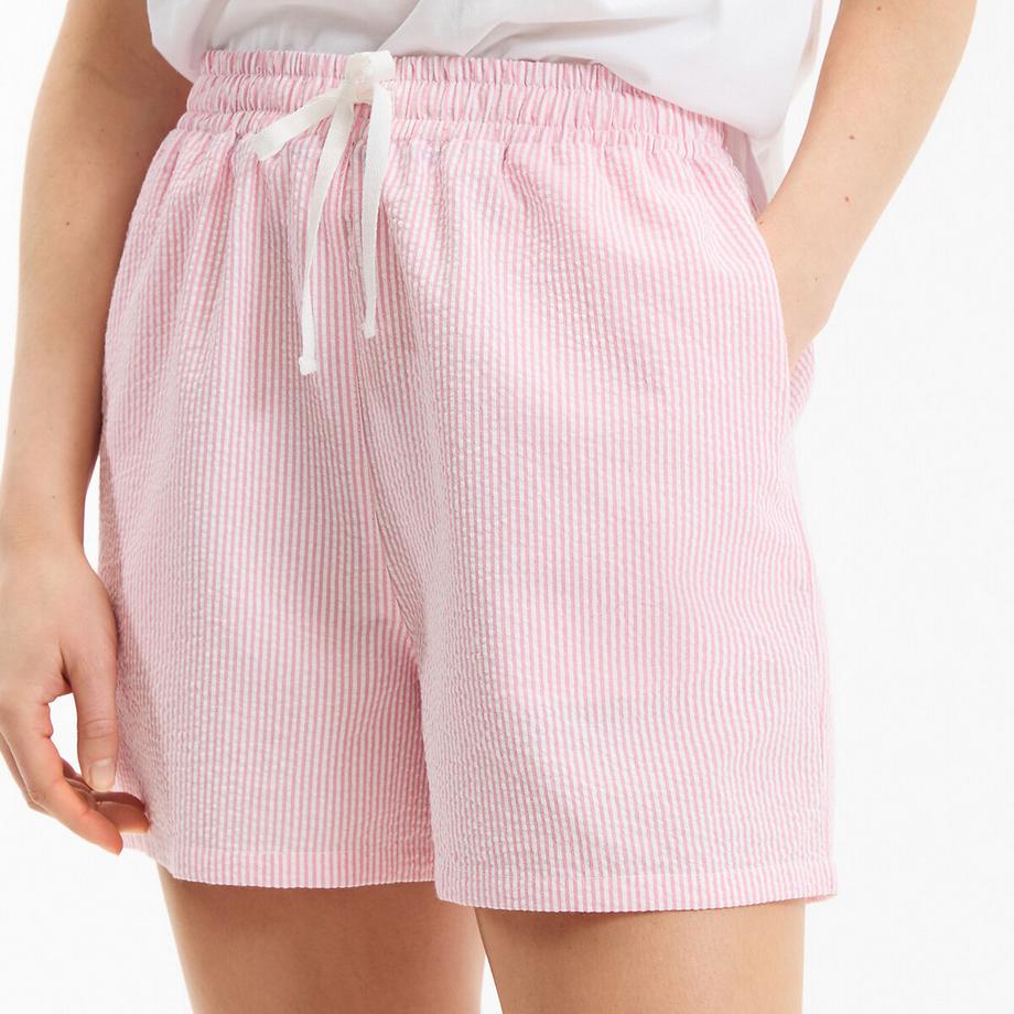 La Redoute Collections Pyjashort Seersucker Rayé  