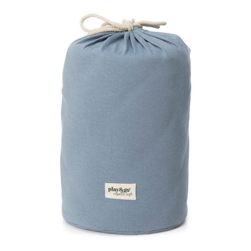 Play&Go  Sac à jouets soft, Organic dusty blue, Play&Go 