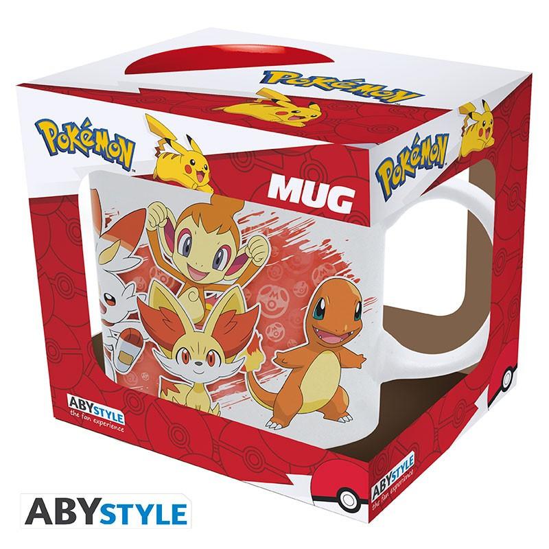 Abystyle  Mug - Subli - Pokemon - Starter Feu 