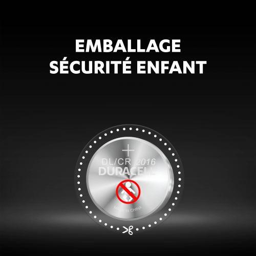 DURACELL  DURACELL Knopfbatterie Specialty CR2016 B2 CR2016, 3V 2 Stück 