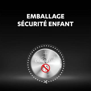 DURACELL  DURACELL Knopfbatterie Specialty CR2016 B2 CR2016, 3V 2 Stück 