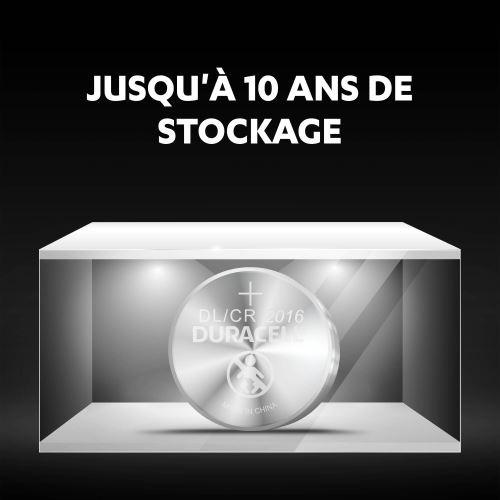 DURACELL  DURACELL Knopfbatterie Specialty CR2016 B2 CR2016, 3V 2 Stück 