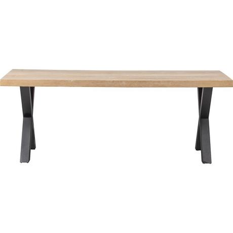 mutoni Table à manger Tablo Mango 180x90 Alkmaar pied  