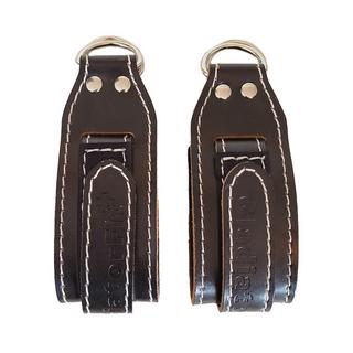 GladiatorFit  Knöchelzugriemen aus Leder + Karabiner GladiatorFit (Satz von 2) 