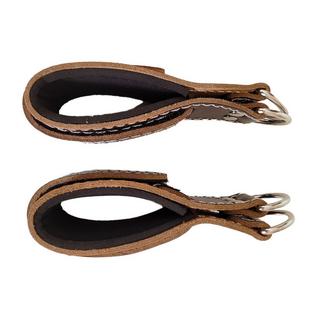 GladiatorFit  Knöchelzugriemen aus Leder + Karabiner GladiatorFit (Satz von 2) 