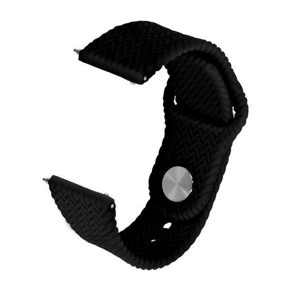 Image of Samsung Watch 4 Silikon Armband Schwarz