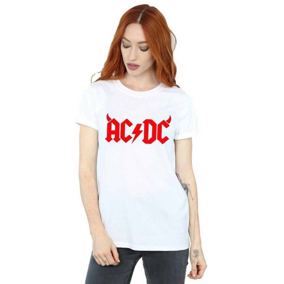 AC/DC ACDC Logo T-Shirt stampata  