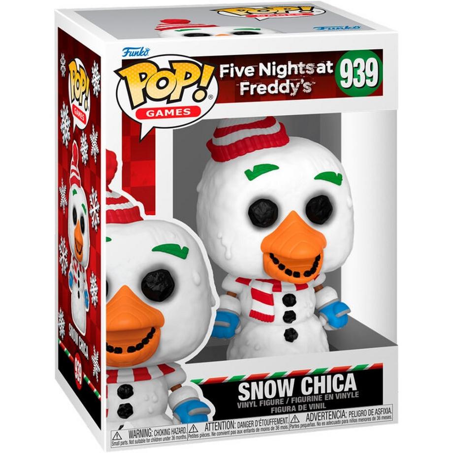 Funko  POP figure Five Nights at Freddys Holiday Snow Chica 