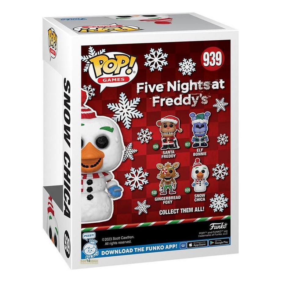 Funko  POP figure Five Nights at Freddys Holiday Snow Chica 
