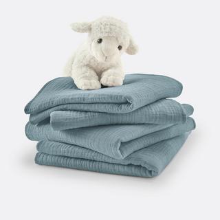 La Redoute Intérieurs  4er-Pack Maxi-Mullwindeln Kumla aus Baumwollmusselin 