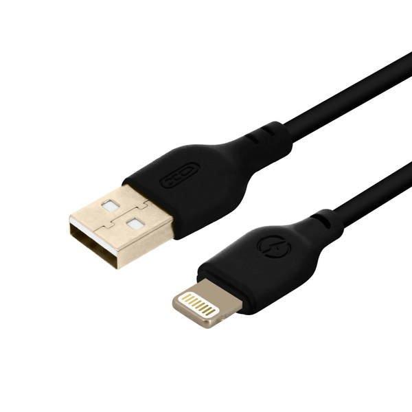 Avizar  Apple iPhone Lightning 2m Kabel Schwarz 