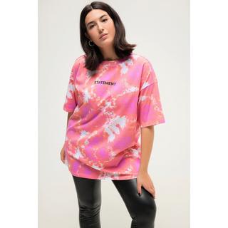 Studio Untold  T-Shirt, oversized, Batikprint, Statement, Rundhals, Halbarm 