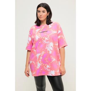 Studio Untold  T-Shirt, oversized, Batikprint, Statement, Rundhals, Halbarm 