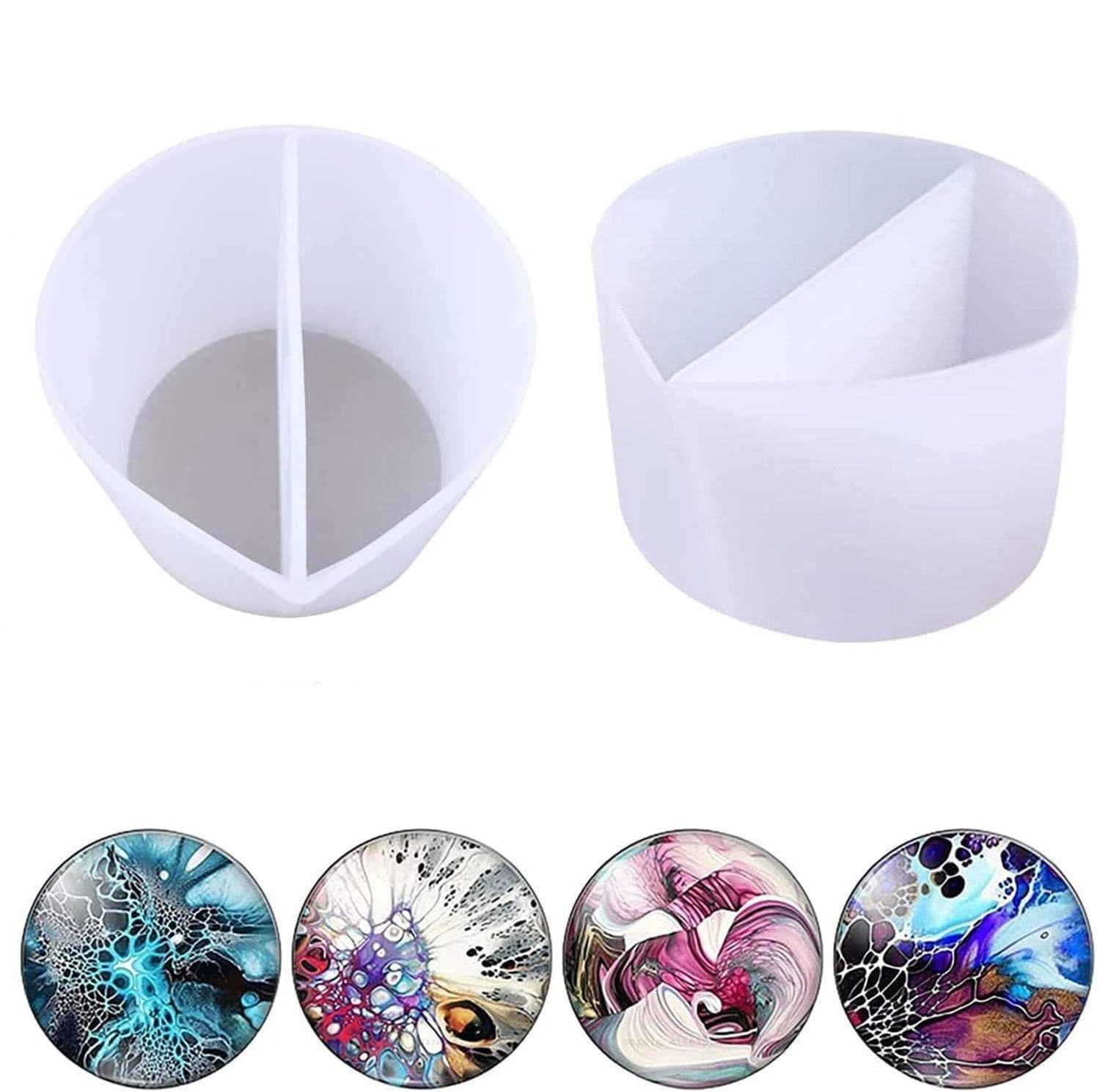 Northio Outils de coulée acrylique - Silicone - 2 couleurs  