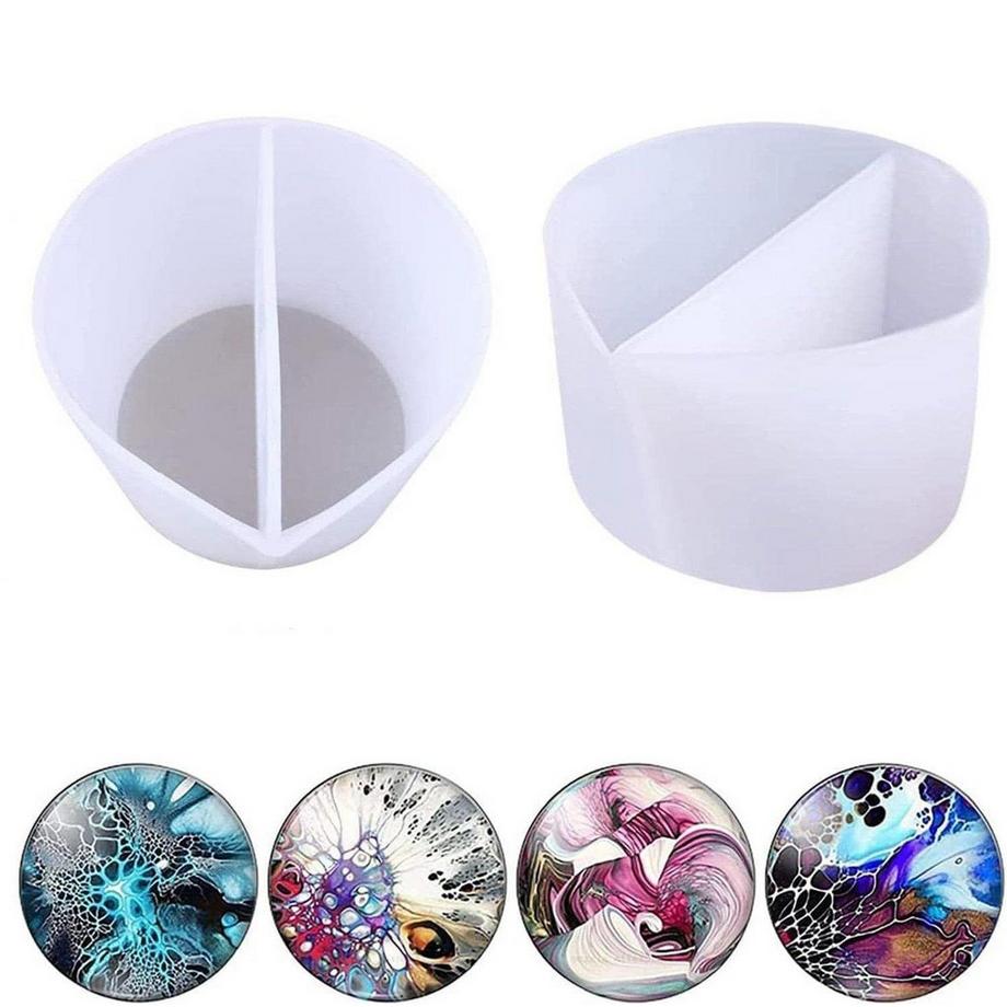 Northio Outils de coulée acrylique - Silicone - 2 couleurs  