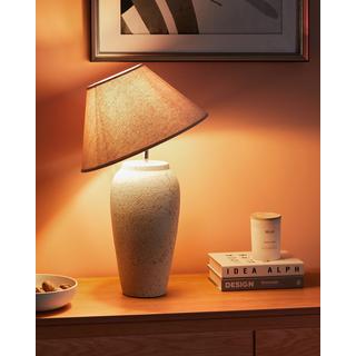 Beliani Lampe à poser en Céramique Moderne AMBLO  