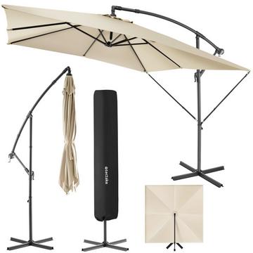 Parasol Apollon avec manivelle 2,5 x 2,5 m