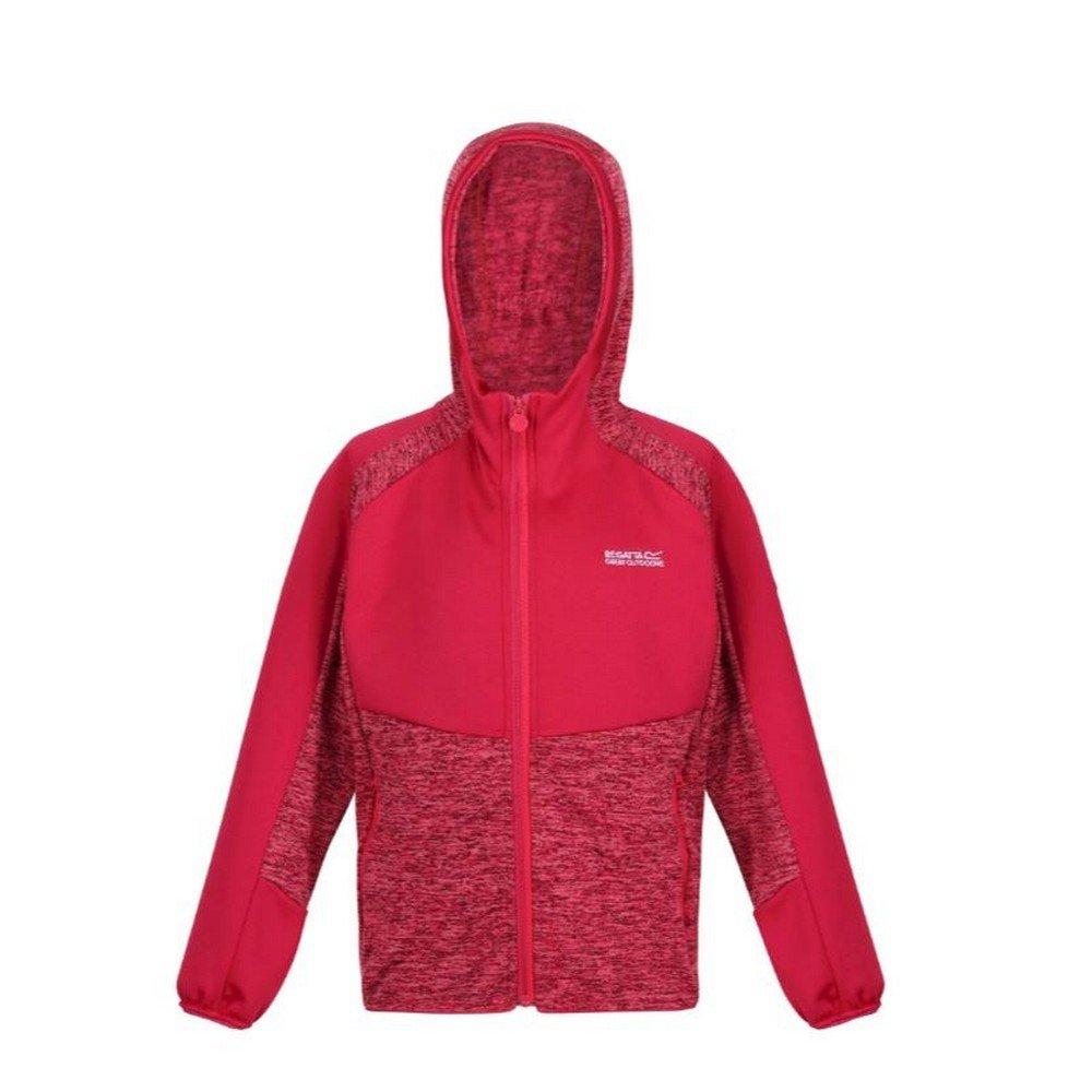 Image of Dissolver Vi Hoodie Mit Durchgehendem Reißverschluss Jungen Pink 128
