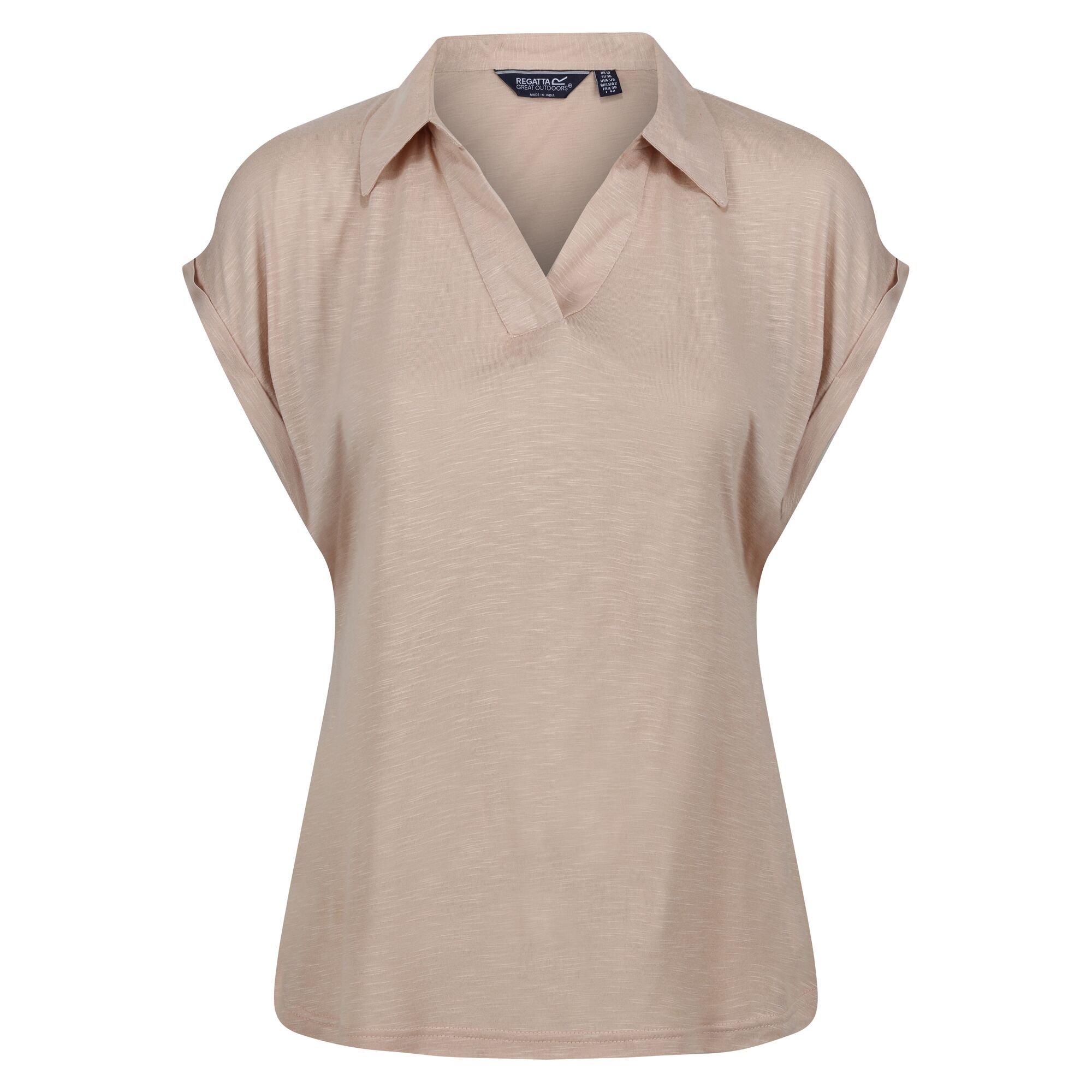 Image of Lupine Tshirt Mit Kragen Damen Light Beige 40