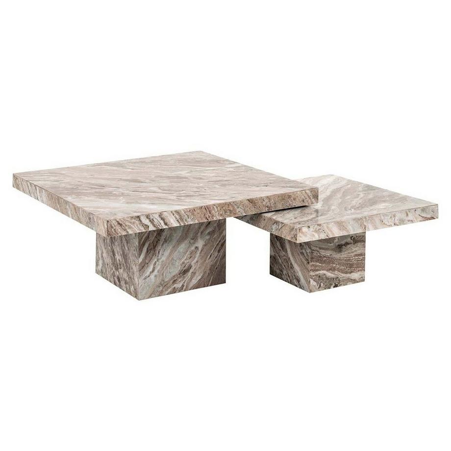 mutoni Table basse Rashford (set de 2)  