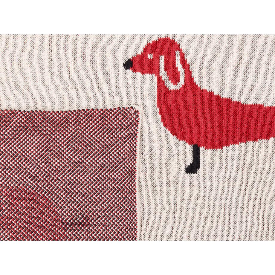 Beliani Coperta Moderna REERH in Cotone  