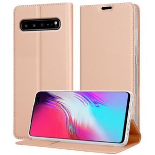 Cadorabo  Hülle für Samsung Galaxy S10 5G Magnetverschluss, Kartenfach 