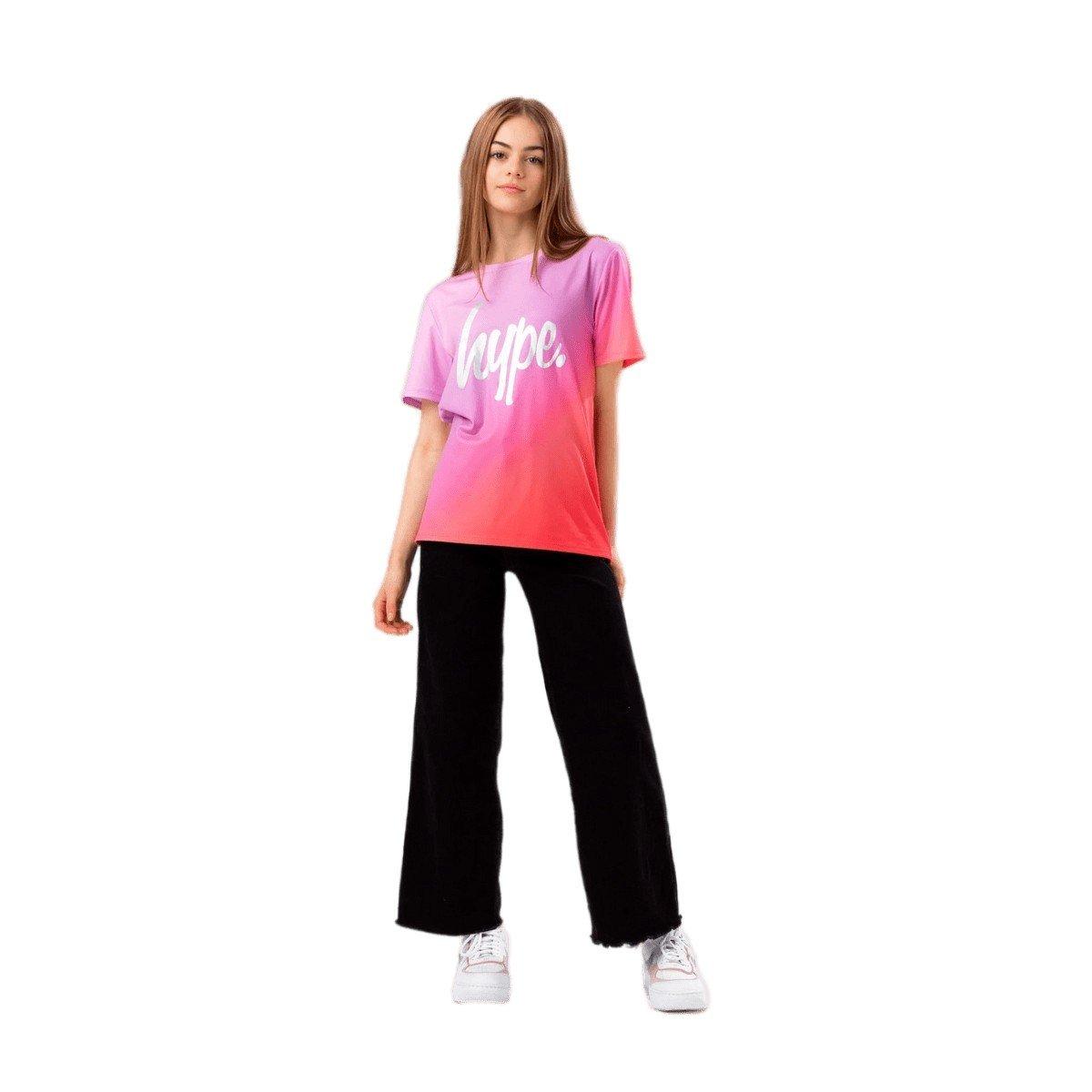 Image of Fade Holographic Tshirt Mädchen Pink 170