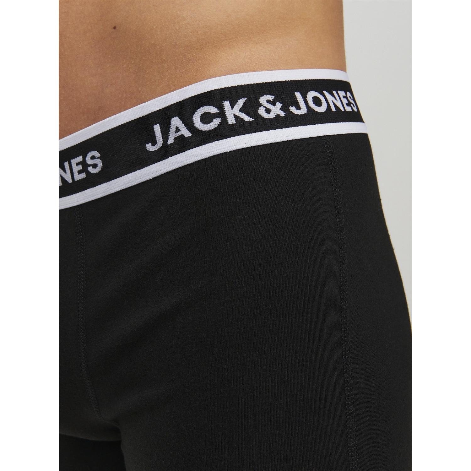 JACK & JONES  Boxershort  Stretch-JACSOLID BOXER BRIEFS 3P 