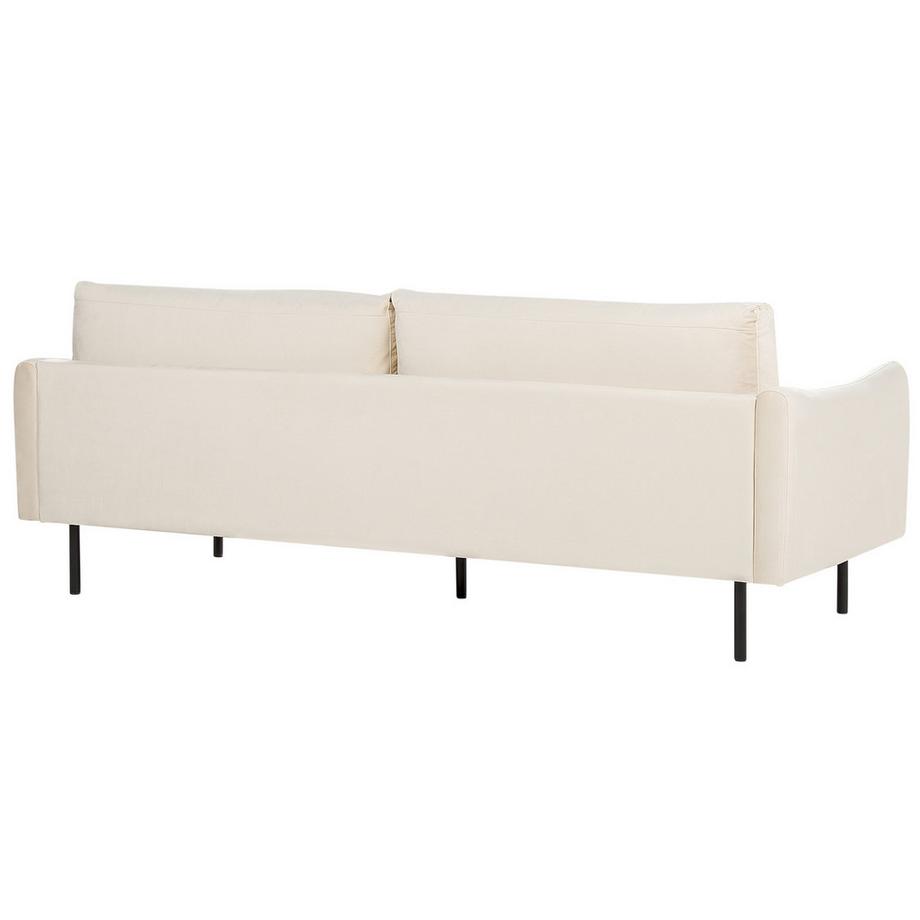 Beliani 3 Sitzer Sofa aus Samtstoff  VINTERBRO  