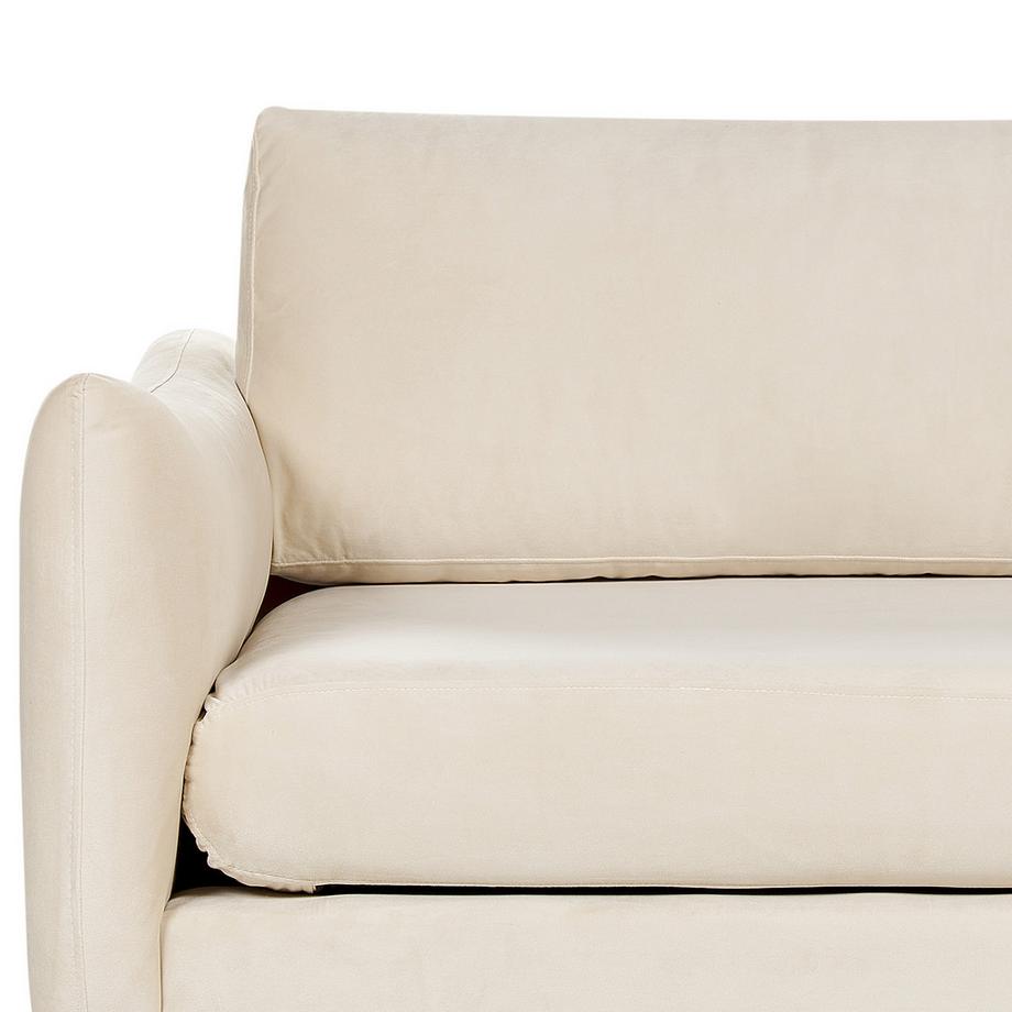 Beliani 3 Sitzer Sofa aus Samtstoff  VINTERBRO  