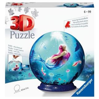 Ravensburger  3D Puzzle Ravensburger Puzzle-Ball Bezaubernde Meerjungfrauen 72 Teile 