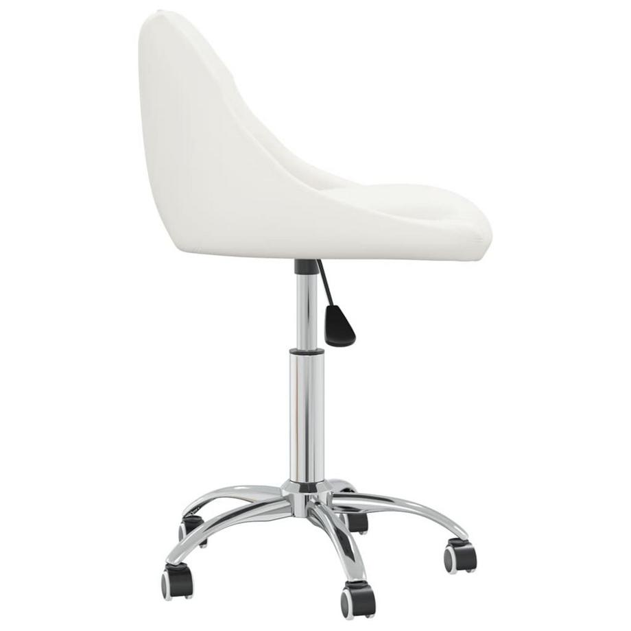 VidaXL Chaise de bureau pivotante cuir artificiel  