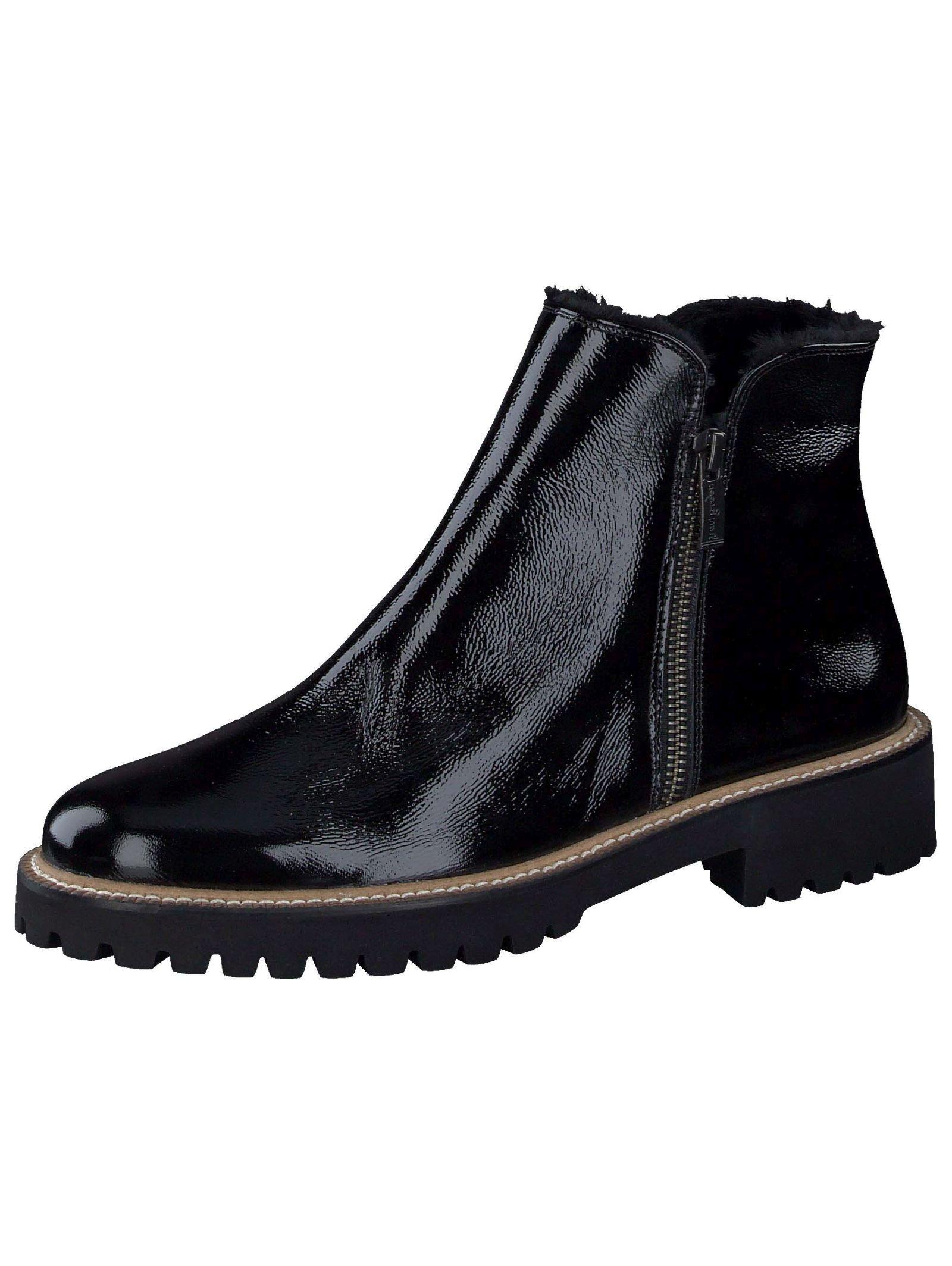 Image of Stiefelette 9102 Damen Schwarz 35.5
