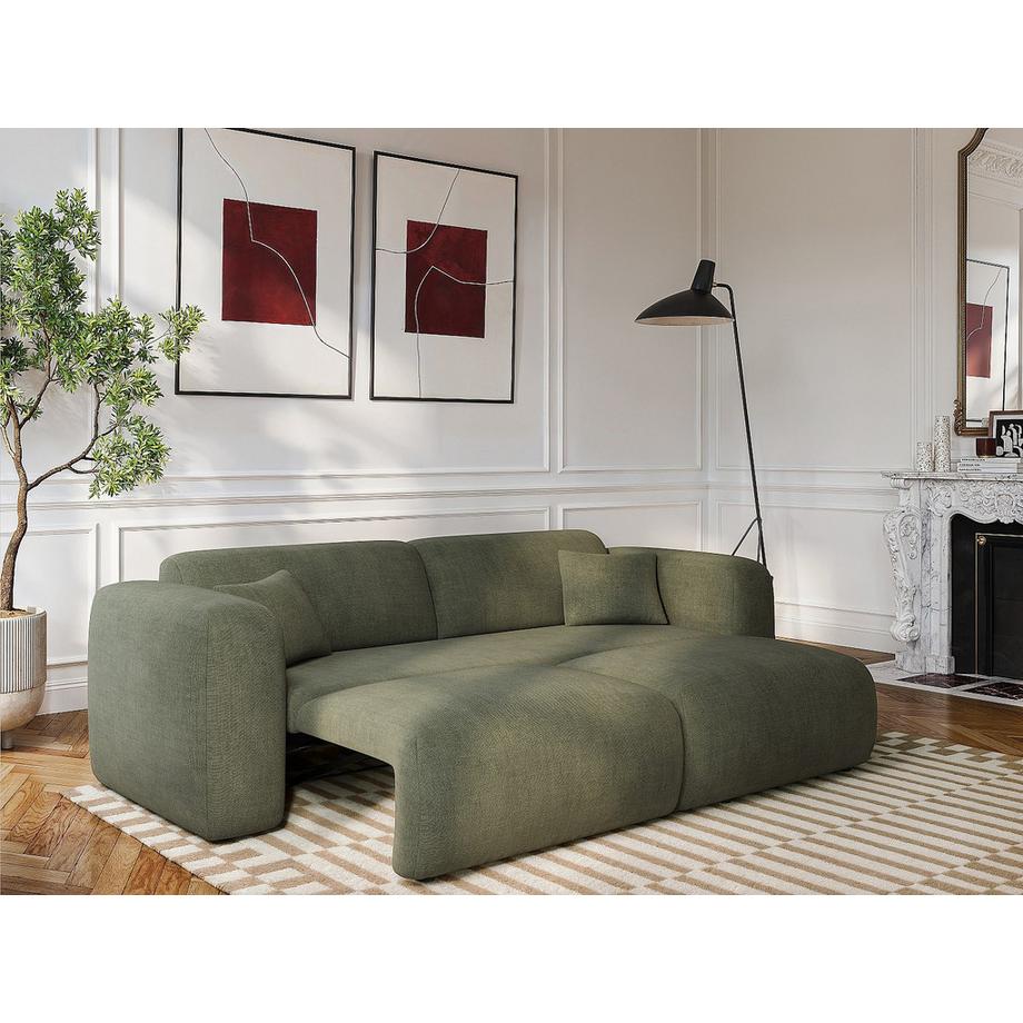 Vente-unique Schlafsofa 4 Personen POGNI  